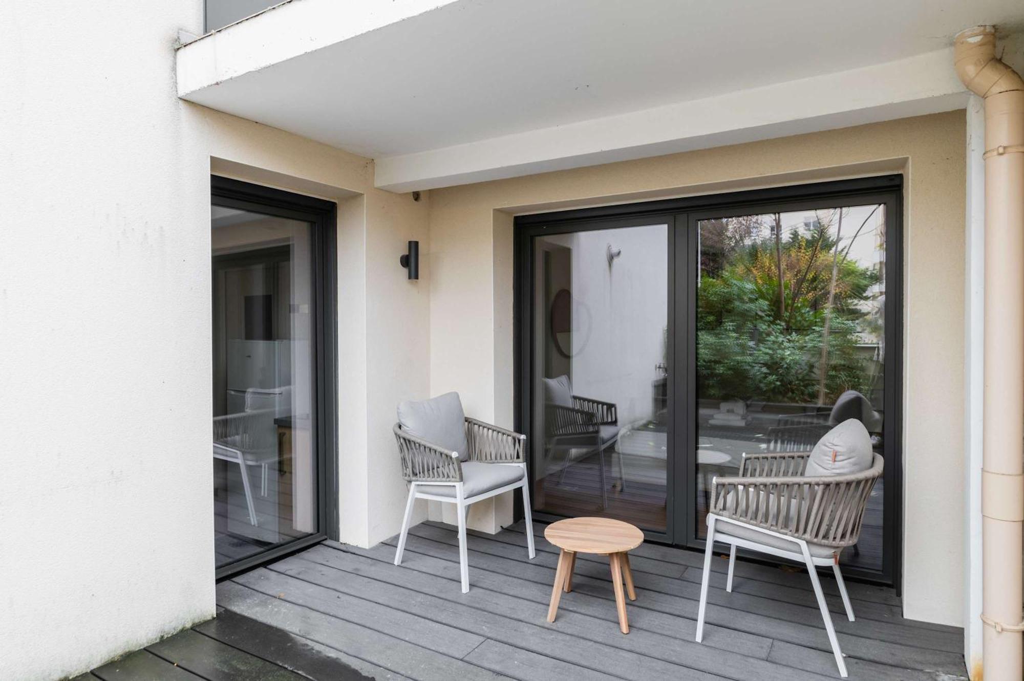 Appartement Lumineux Avec Terrasse Courbevoie - 4P - Flat-Guest Zewnętrze zdjęcie